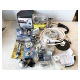 assorted sink/shower parts - NEW closeouts/shelf