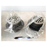 pair of drains, NEW closeout/shelf pull