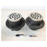 pair of drains, NEW closeout/shelf pull