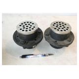 pair of drains, NEW closeout/shelf pull