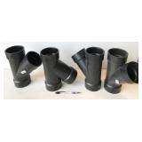 4pc pvc Y joints, NEW closeout/shelf pull