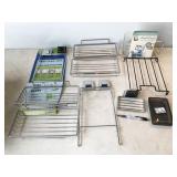 assorted bath caddies, NEW closeout/shelf pull