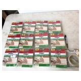 13pc Magic peel and stick caulk, almond color,