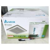 Delta 80F ceiling/wall ventilation fan, NEW