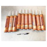 10pc MasterSeal NP1 polyurethane sealant, 10.1oz