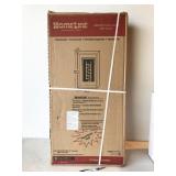 Square D HomeLine indoor load center with cover,