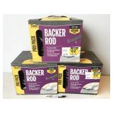 Backer Rod, 2 boxes of 1/2"x250