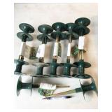 6pc 2-packs Garden Treasures hose guides, NEW