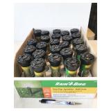 24pc RainBird 4" Sure Pop 600 Series sprinkler