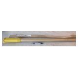 2pc assorted Ames 36" hickory ax handle, NEW