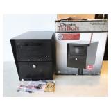 Oasis TriBolt locking metal mailbox, with key,