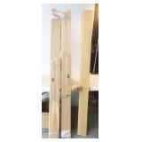 3 sets raised garden beds, 1 set missing wooden