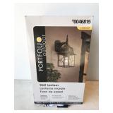Portfolio 0046815 Litshire outdoor wall lantern,