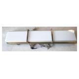 27.25" long light, works, display model, no box