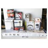 assorted lighting parts - open box items and