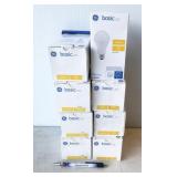 8pc GE Basic led 150w replacement bulbs, A21