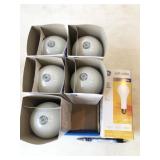 6pc GE 100-200-300w 3-way bulbs, NEW