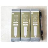 3pc GE led 12w plug-in bulbs, G24Q/GX24 base,