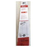 6pc Project Source 1" cordless vinyl mini blinds,