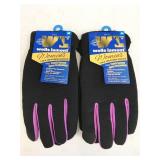 2 pair Wells Lamont cold weather gloves with