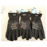 3 pair Mechanix Wear winter fleece thermal