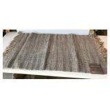 3pc Allen & Roth accent rug, 27"x45", handloom