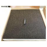 2 boxes 24"x24" carpet squares, each box is 15pc,