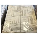+/-23 boxes American Olean stone mosaic tile,
