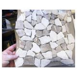 +/-3.5 boxes  American Olean stone mosaic tile,