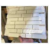 +/-2 boxes GBI porcelain tile, West Covina White