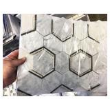 23 sheets American Olean stone mosaic tile,