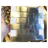 +/-4 boxes Premium Mosaics mosaic tile, Stainless