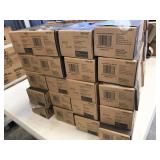 Allen & Roth charcoal ceramic tile, 1.2"x6" half