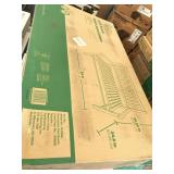 Garden Treasures TA7006A park bench, 50"w x