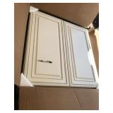 assorted cabinets, most no boxes, on 2 pallets
