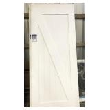 2pc interior sliding barndoor blanks, 36"w x