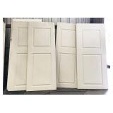 4pc interior blanks - 36"w x 80"t (3pc, 1 with
