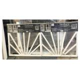 2pc Screen Tight Sunburst screen door insert,