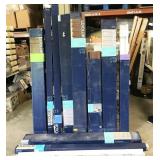 assorted blinds and window treatments, customer