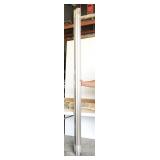 24pc MD carpet gripper hammered, 96" long, pewter