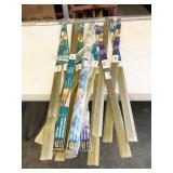 21pc seam binders and carpet trims, NEW