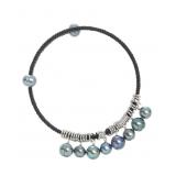 "Honora Fresh Water Pearl Bangle Bracelet