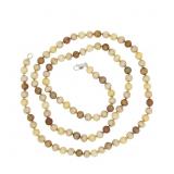 "Genuine Fresh Water Pearl Necklace Sterling