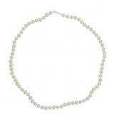 "Natural Fresh Water Pearl Necklace Sterling
