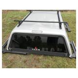 Leer truck camper/work body, with built in tool