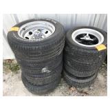 American Racing wheels and tires, 2 sets