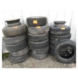 assorted wheels and tires