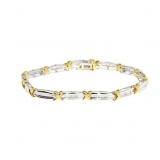NEW Genuine 0.50ct Diamond Tennis Bracelet, 9.9g