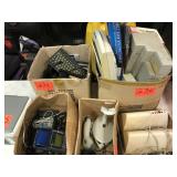 asst computer components, scanners, credit card