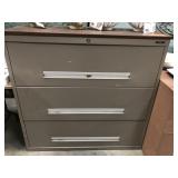 3-drawer lateral file cabinet